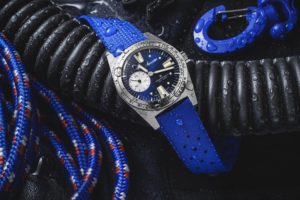 Aquastar Deepstar II - Blue Ray on stainless steel BOR bracelet - Image 6