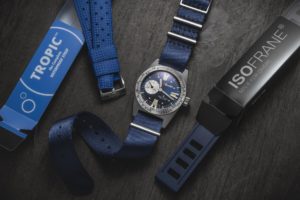 Aquastar Deepstar II - Blue Ray on stainless steel BOR bracelet - Image 5