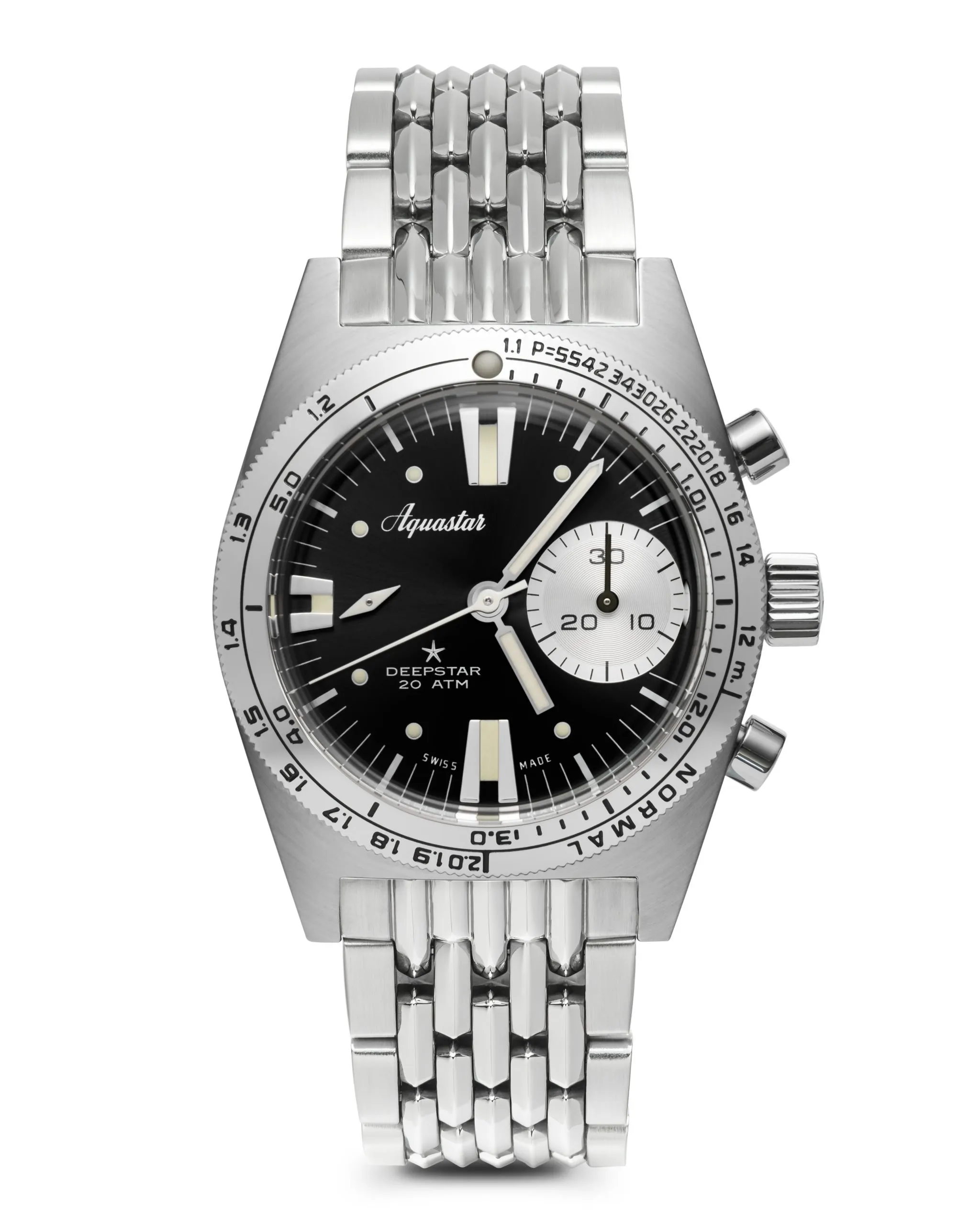 Discover the Aquastar Deepstar III Manual Wind Chrono