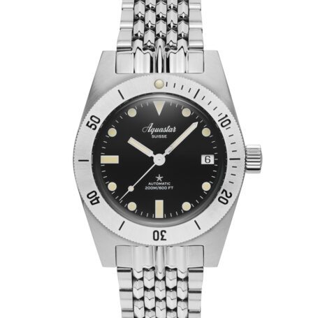 Aquastar Model 60 RE-EDITION Complete Bracelet and Strap Package
