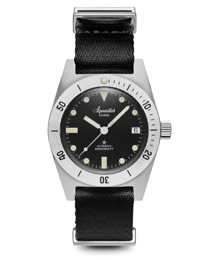 Aquastar Model 60 RE-EDITION Complete Bracelet and Strap Package - Image 11