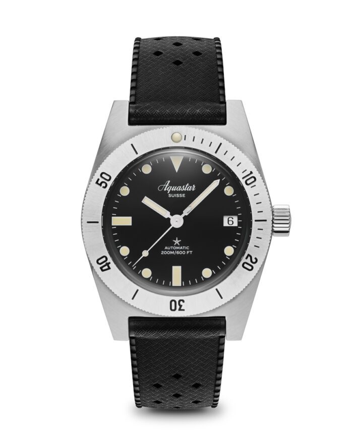 Aquastar Model 60 RE-EDITION Complete Bracelet and Strap Package - Image 10