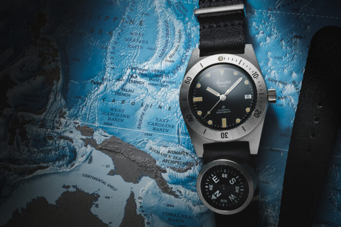 Aquastar Model 60 RE-EDITION Complete Bracelet and Strap Package - Image 6