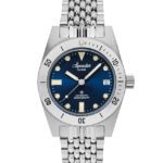 Aquastar Model 60 Steel Blue complete strap/bracelet package