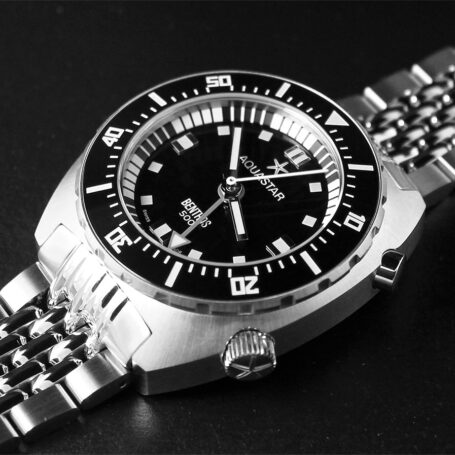 Original AQUASTAR Stainless Steel BOR bracelet for the BENTHOS 500 ONLY