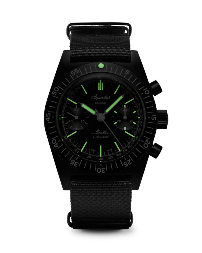 Aquastar Airstar Chronograph 60th anniversary Re-Edition - Image 2