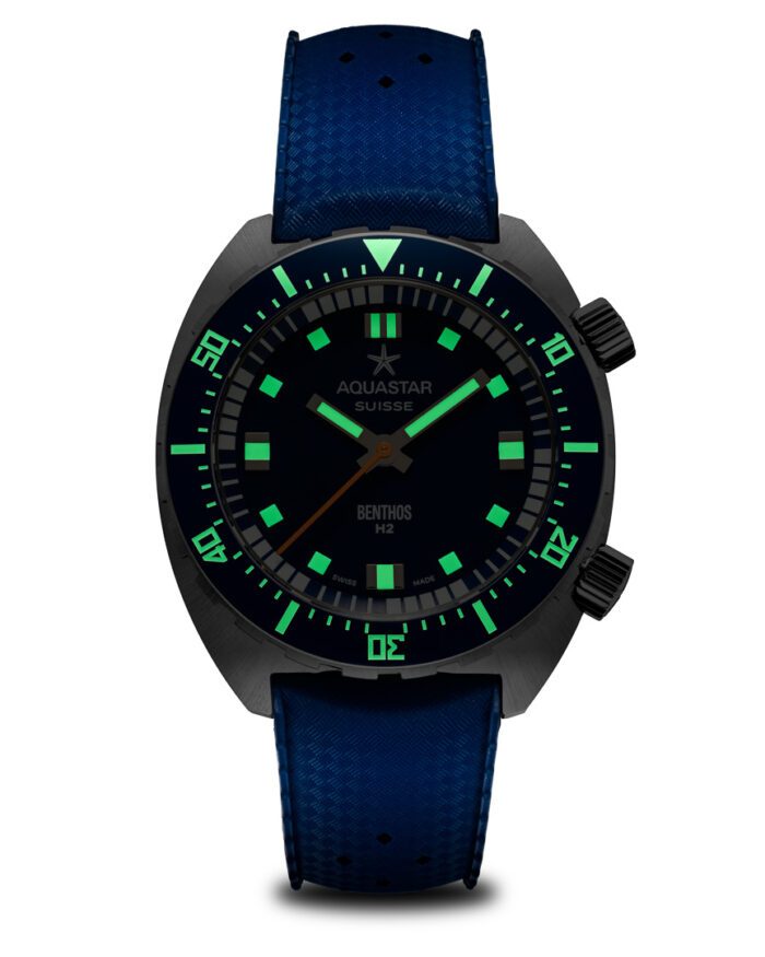 Aquastar Benthos Heritage II Blue Edition - Image 3