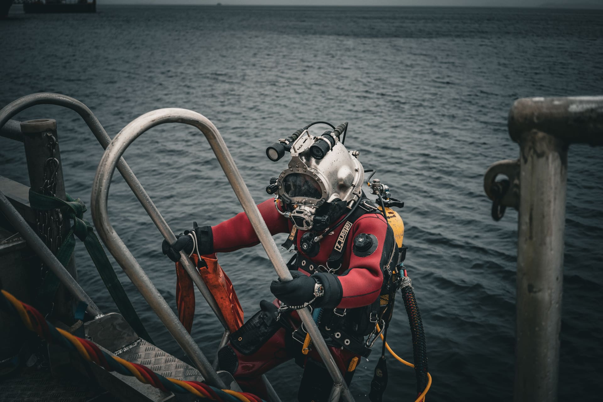 Aquastar Benthos 500 II Founder's Edition von einem Taucher fotografiert, Feldaufnahme 4