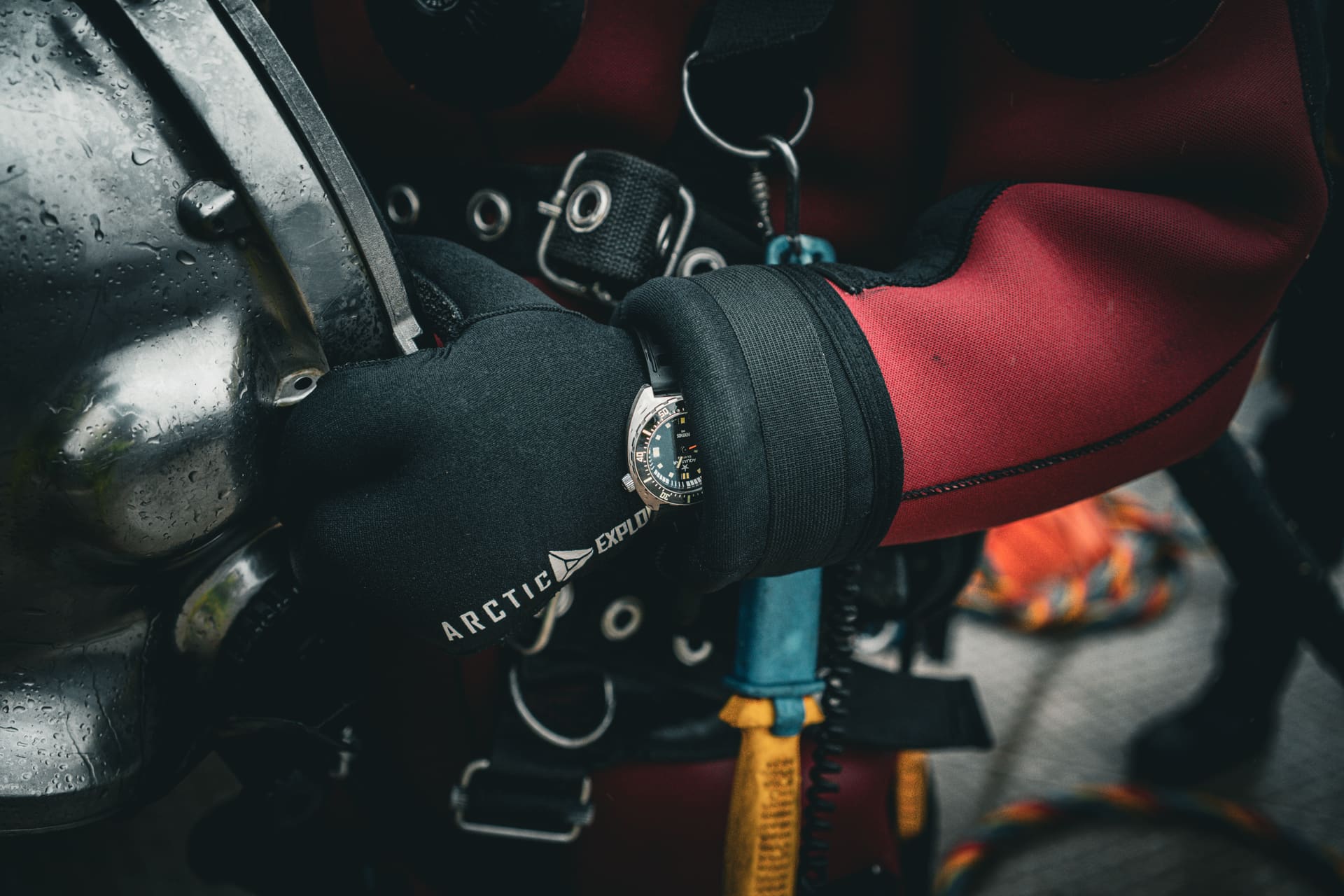 Aquastar Benthos 500 II Founder's Edition von einem Taucher fotografiert, Feldaufnahme 9
