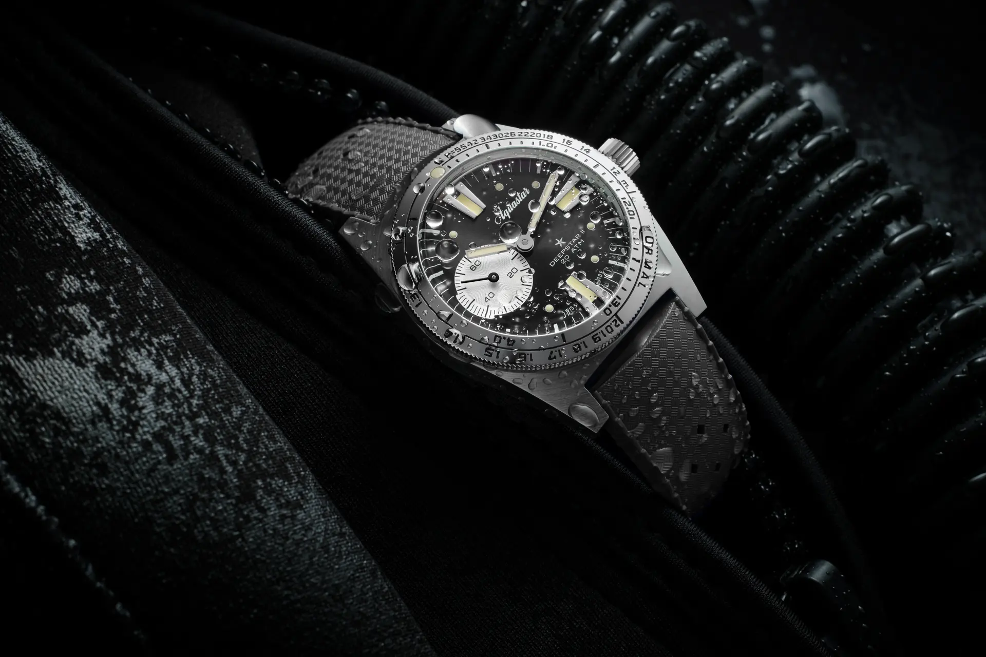 Aquastar Deepstar II – Blue Ray, Aquastar Schweizer Taucheruhr in ihrem Element