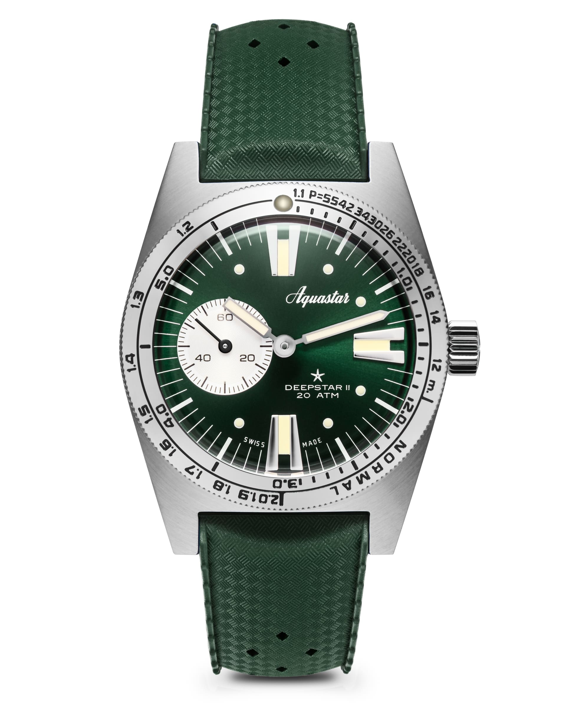 Aquastar Deepstar II Greenwich Limited Edition 100 pcs, photographed in ambient light