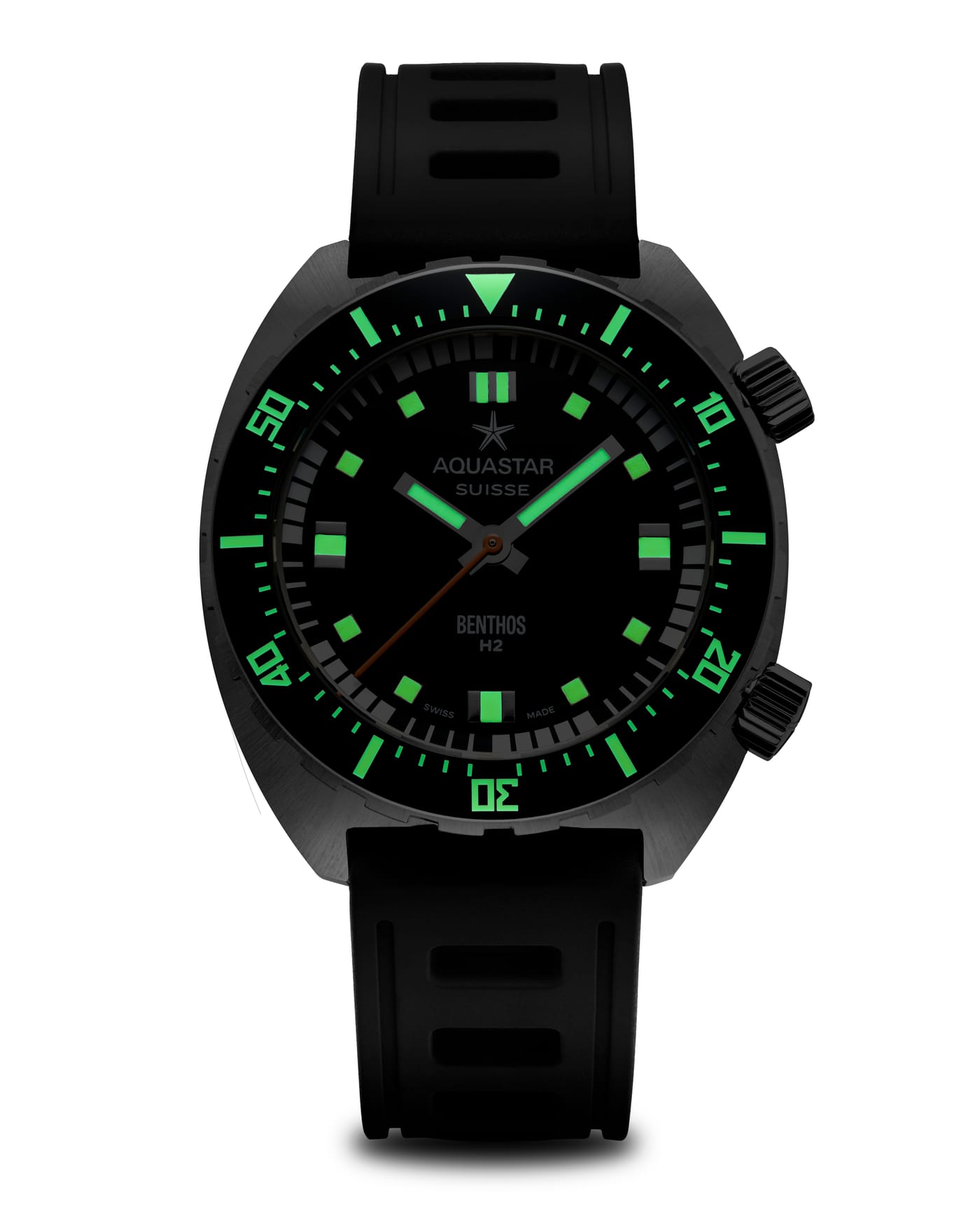 Benthos Heritage II luminous dial