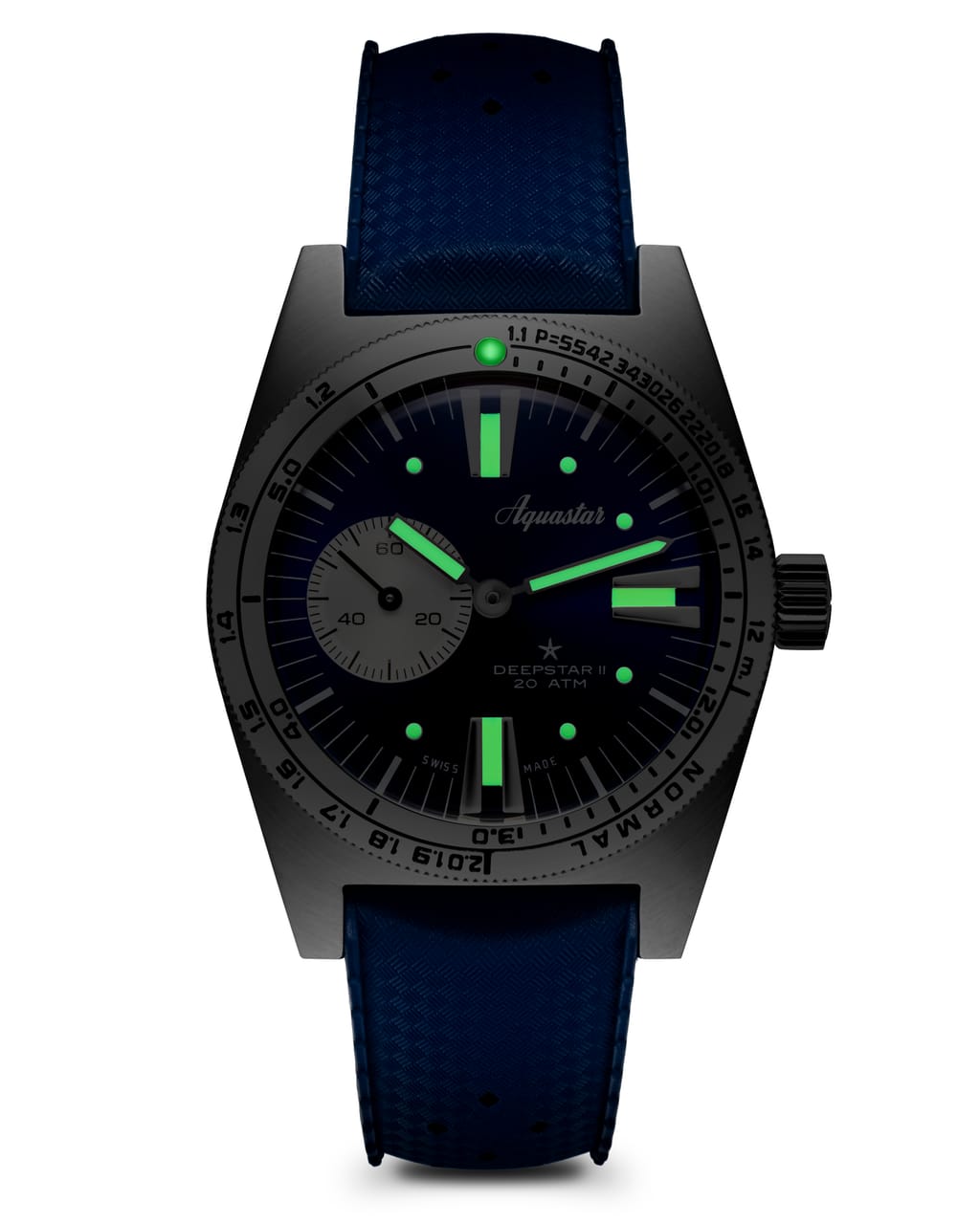 Deepstar II Blue Ray luminous dial