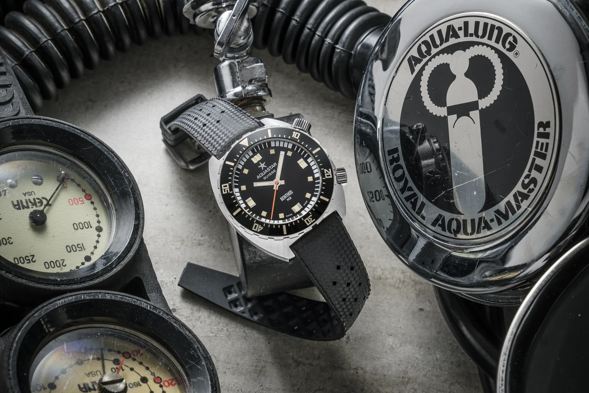 Aquastar dive watch